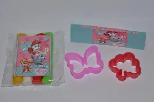 Kit Massinha e Cortadores Patrulha Canina