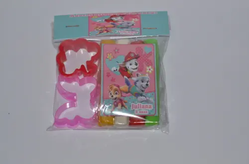 Kit Massinha e Cortadores Patrulha Canina