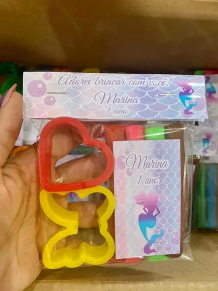 Kit Massinha e Cortadores Sereia