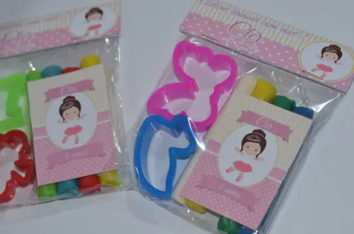 Kit Massinha e Moldes Bailarina
