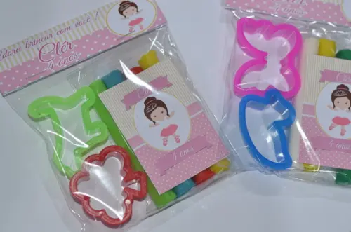 Kit Massinha e Moldes Bailarina
