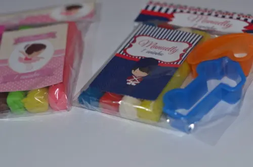 Kit Massinha e Moldes Bailarina e Soldadinho de Chumbo