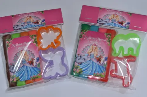 Kit Massinha e Moldes Barbie
