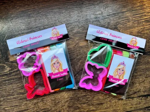 Kit Massinha e Moldes Barbie