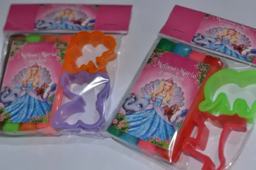 Kit Massinha e Moldes Barbie