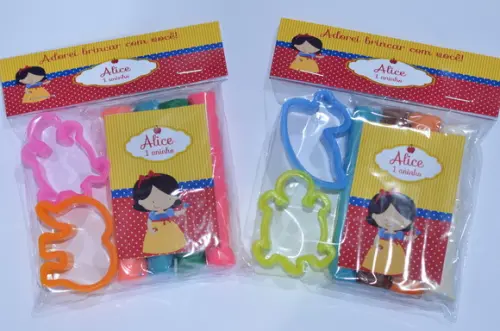 Kit Massinha e Moldes Branca de Neve Cute
