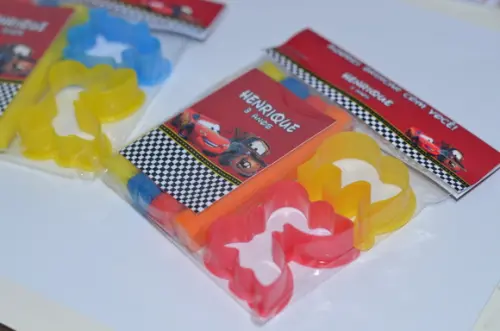 Kit Massinha e Moldes Carros Disney