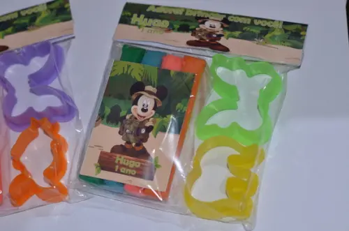 Kit Massinha e Moldes Mickey Safari