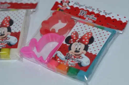 Kit Massinha e Moldes Minnie