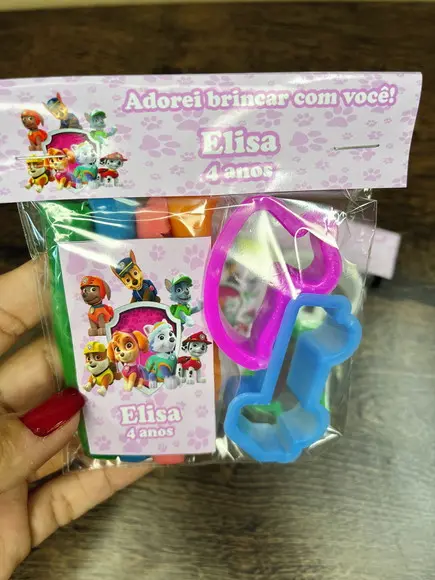 Kit Massinha e Moldes Patrulha Canina