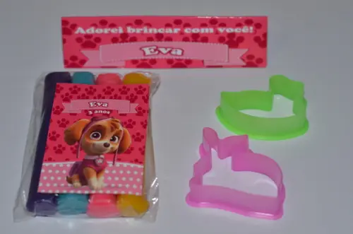 Kit Massinha e Moldes Patrulha Canina