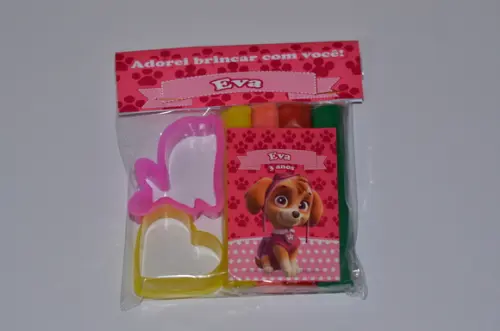 Kit Massinha e Moldes Patrulha Canina