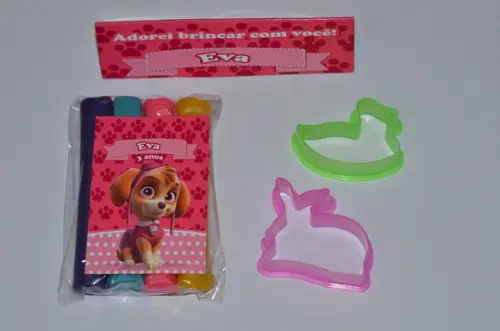 Kit Massinha e Moldes Patrulha Canina
