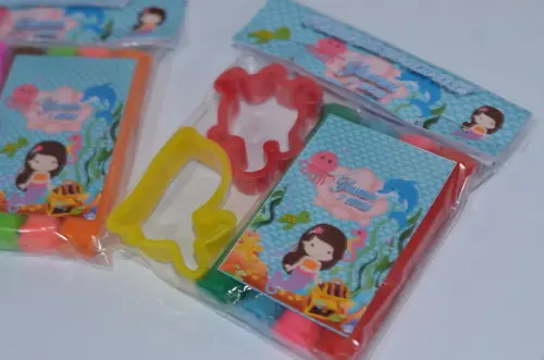 Kit Massinha e Moldes Sereia