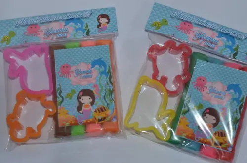 Kit Massinha e Moldes Sereia
