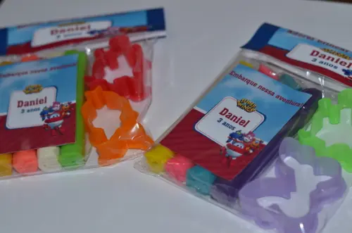 Kit Massinha e Moldes Super Wings
