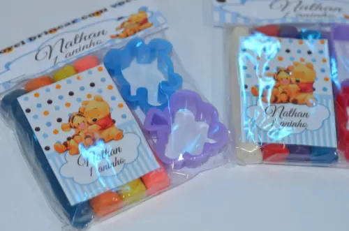 Kit Massinha e Moldes Ursinho Pooh