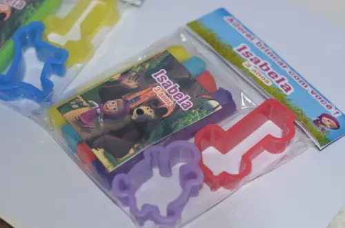 Kit Massinha e Moldes Urso