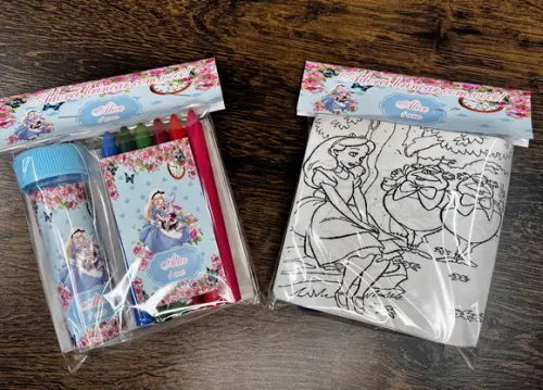 Kit Massinha Giz de Cera e Bolha Alice no País da Maravilhas