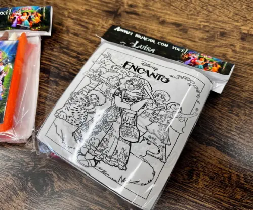 Kit Massinha Giz de Cera e Bolinha de Sabão Encanto