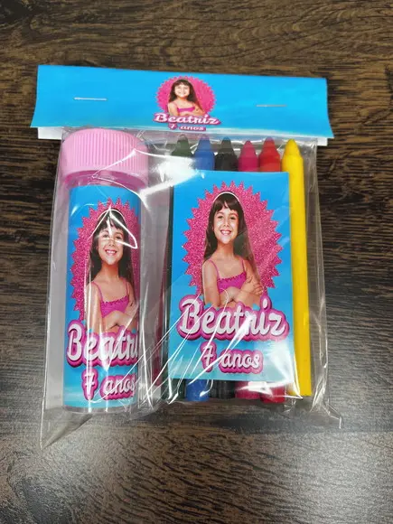 Kit Massinha, Giz de Cera e Bolha de Sabão Barbie