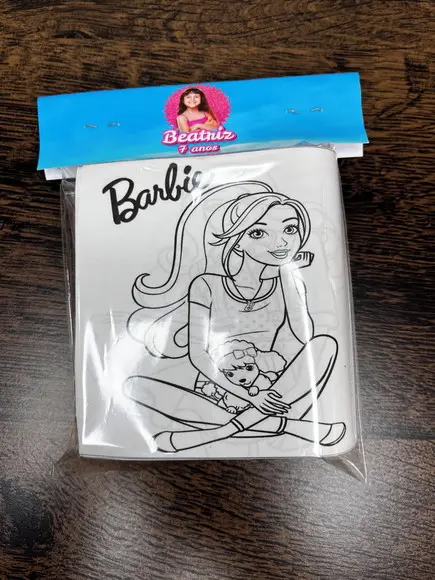 Kit Massinha, Giz de Cera e Bolha de Sabão Barbie