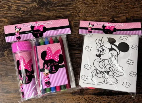 Kit Massinha, Giz de Cera e Bolha de Sabão Minnie Rosa