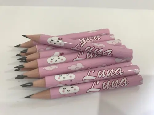 Lápis Personalizado Chuva de Amor