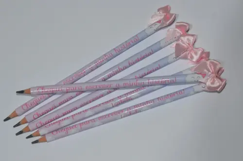 Lápis Personalizado com Laço