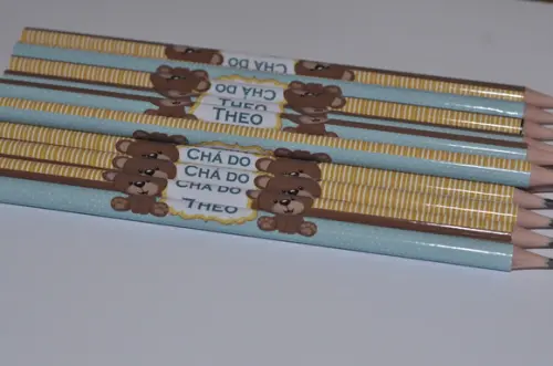 Lápis Personalizado Ursinho