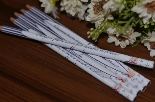 Lápis Personalizado Ursinho Marinheiro
