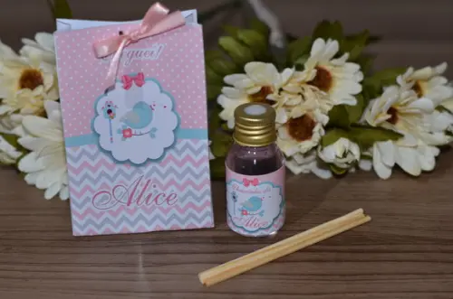 Lembrancinha Aromatizador com Sacolinha