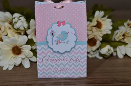 Lembrancinha Aromatizador com Sacolinha