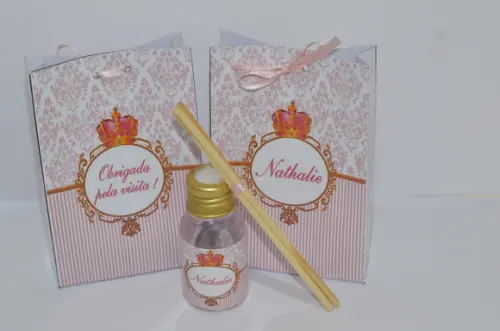 Lembrancinha Aromatizador com Sacolinha