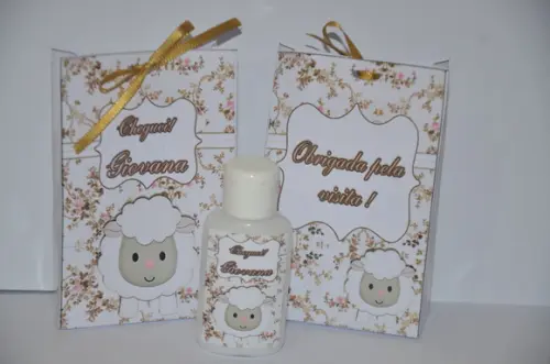 Lembrancinha Creme Hidrat. com Sacolinha