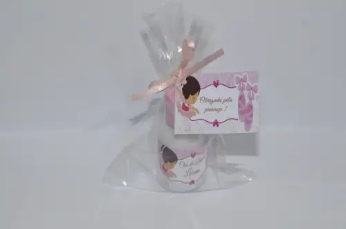 Lembrancinha Creme Hidratante Bailarina