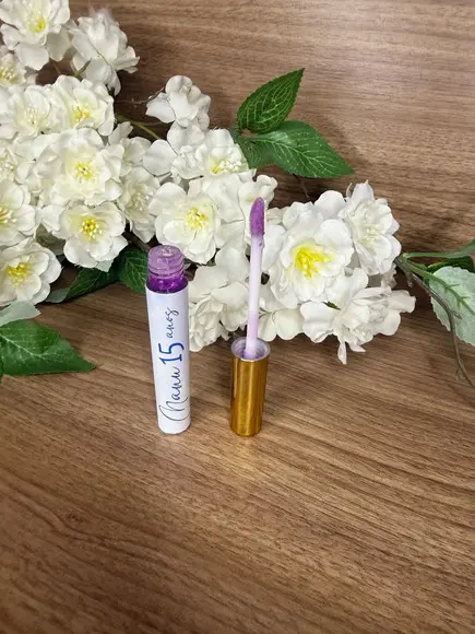 Lip Gloss com Card Personalizado 15 Anos