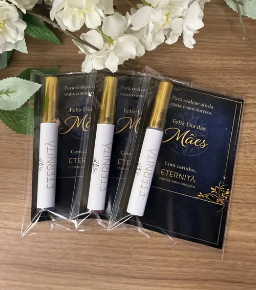 Lip Gloss com Card Personalizado Dia das Mães