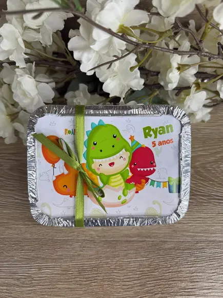 Marmitinha Personalizada 250g Dino Baby