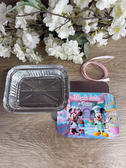 Marmitinha Personalizada 250g Minnie Confeiteira