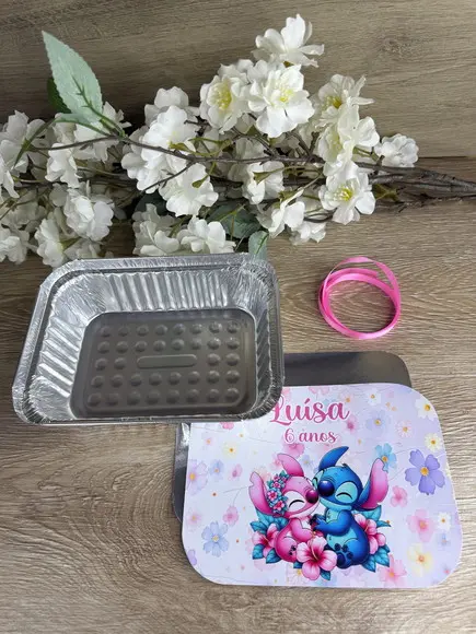 Marmitinha Personalizada Stitch (500g)
