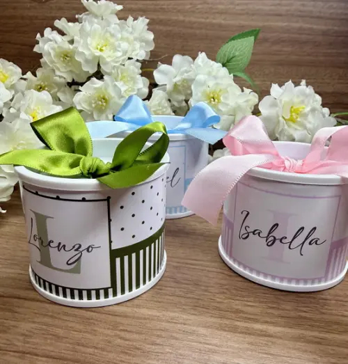 Mini Tubolata Personalizada para Maternidade/chá de Bebê