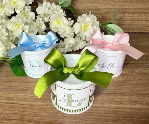 Mini Tubolata Personalizada para Maternidade/chá de Bebê