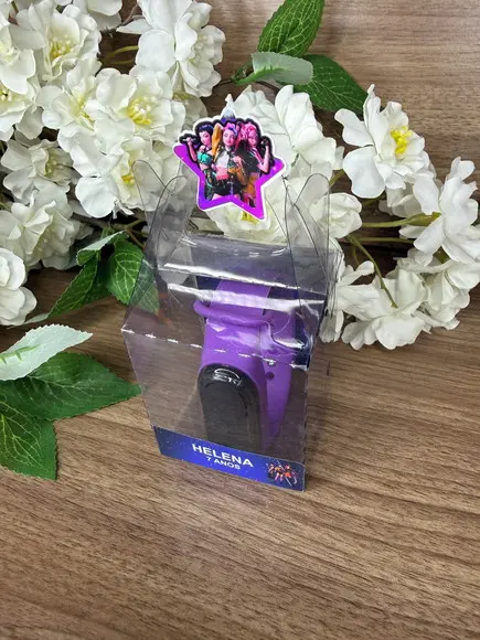 Relógio Digital com Caixinha Personalizada Guerreiras K-pop