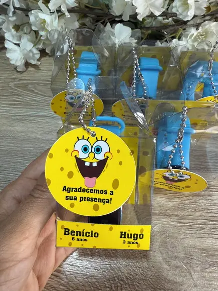 Relógio Digital Infantil com Caixinha Person. Bob Esponja