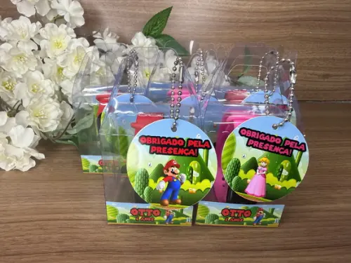 Relógio Digital Infantil com Caixinha Person. Super Mario