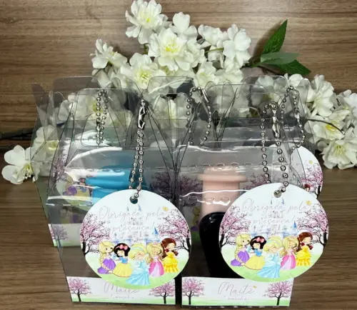 Relógio Digital Infantil com Caixinha Personaliz. Princesas
