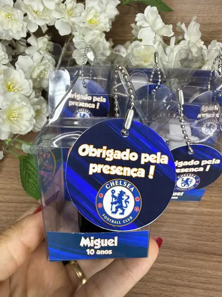 Relógio Digital Infantil com Caixinha Personalizada Chelsea
