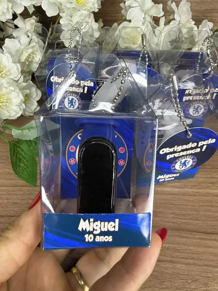 Relógio Digital Infantil com Caixinha Personalizada Chelsea
