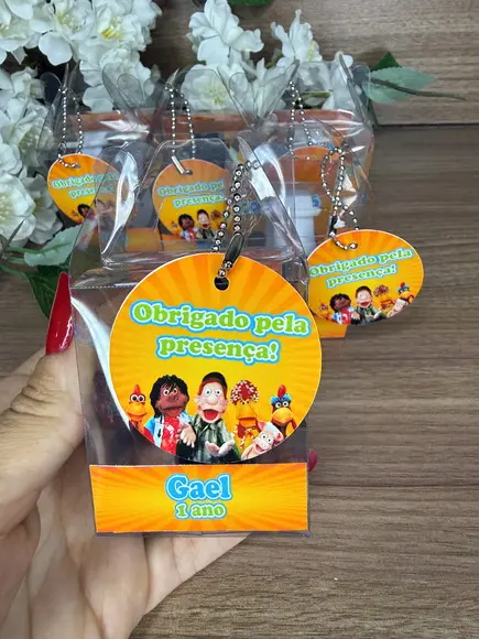 Relógio Digital Infantil com Caixinha Personalizada Cocoricó